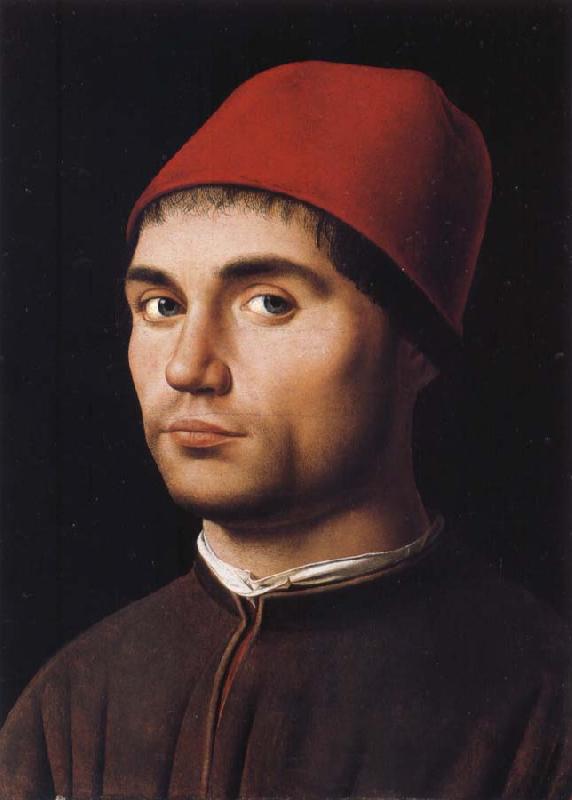 Antonello da Messina Portrai of a Man Sweden oil painting art